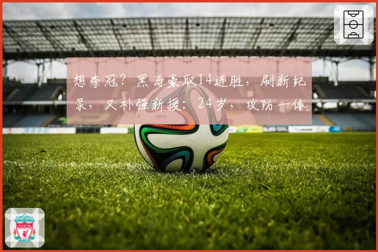 想夺冠？黑马豪取14连胜，刷新纪录，又补强新援：24岁，攻防一体